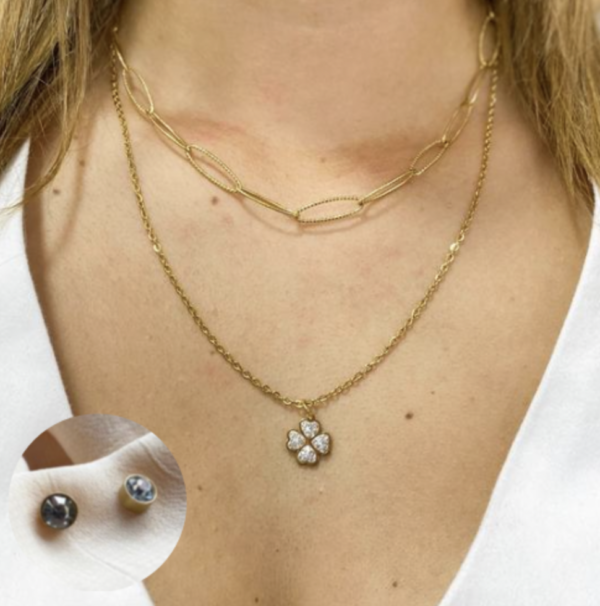 Juego Aretes y Collar WA72